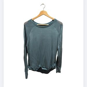 Athleta Teal Long Sleeve Top